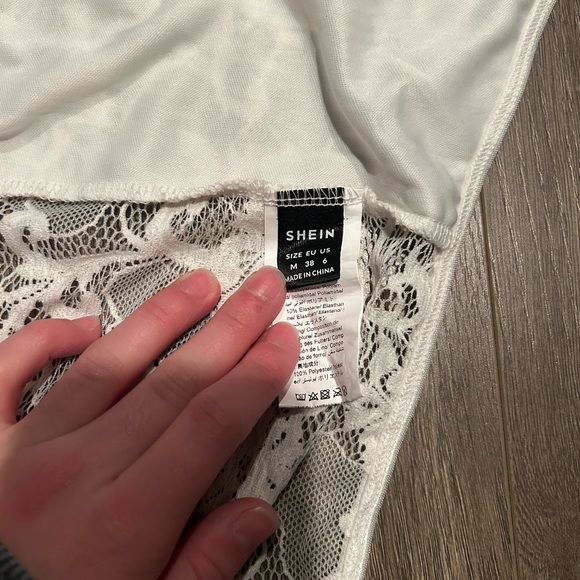 shein white corset size m - Picture 3 of 3